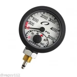 Oceanic Slimline Spg Swiv Pressure Gauge Console Module W/o Tab 04.1338. Fixed Price $115.95.