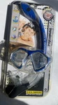 U.s. Divers Premium Goggles Mask And Snorkel Blue Adult Unisex Combo Aqua Lung. Fixed Price $15.95.