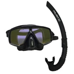 Scuba Choice Dive Mask With Yellow Mirror Coated Lense + Black Snorkel Combo. Fixed Price $36.99.