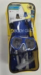 Body Glove Snorkle Set, Enlighten Ii Mask Size L, Fin S/m Blue. Fixed Price $45.99.