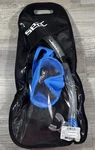 Seac X-frame Dive Mask & Snorkel Frameless Low Volume Azzurro Blue Scuba Diving. Fixed Price $75.00.