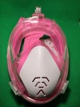X-lounger Full Face Snorkel Mask Free Breath FOLDABLE-180 Panoramic View Pink. Fixed Price $21.99.