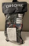 New Omorc (2)SNORKELS & (2)MASKS 1 Diving Set Black Red Adult Youth. Fixed Price $18.99.