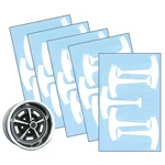 1968-72 Chevelle Camaro 442 W30 Rally 5 Ralley Wheel Paint Mask Stencil Kit Set. Fixed Price $25.00.