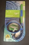 Speedo Kids' Porto Snorkel Blue/ Green Retro Mask Dive Set Ages 3-6. Fixed Price $10.00.