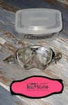 Cressi Eyes Evolution Crystal Mask Sub Made In Italy W/ Case Black. Fixed Price $64.95.