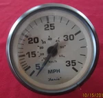 Faria 35 Mph Speedometer P# SEK050A. Fixed Price $49.95.