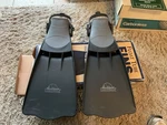 Creek Company Adjustable Black Vented Float Tube Fins Life Guarantee. Fixed Price $49.99.