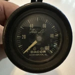 Vintage 1950'S 100 Ft. Dacor Thin Line Wrist Depth Gauge Scuba Skin Diving Watch. Fixed Price $10.00.