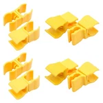 Squequ 6 Pack Agility Poles Clip Buckle Clamp Attachement Rotatable Connector.... Fixed Price $12.28.