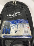 Aqua Lung Snorkel, Mask And Fin Combo Set. Fixed Price $80.00.