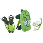 Used Mares Kids Sea Pals Character Set Lime, Size SMALL/9-13. Fixed Price $31.95.