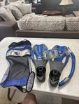 U.s. Divers Snorkeling Set - Adult Large Mask, Fin And. Fixed Price $35.99.