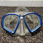 Aqua Lung Sport Scuba Diving Swimming Mask Goggles Excellent Condition Blue. Fixed Price $31.99.