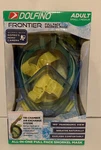 New Aqua Leisure Dolfino Frontier Full Face Snorkel Mask Adult Small/medium. Fixed Price $30.00.