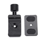 30MM Camera Adjustable Clamp + Qr Plate - Aluminium Alloy Quick Black. Fixed Price $26.06.