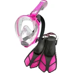 Cressi Duke Dive Mask (size M/l) And Bonete Fins S/m) Scuba Set - Pink. Fixed Price $36.00.