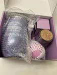 New Purple Box Happy Birthday Set Kit For Sister, Mom, Best Friend, Grandma. Fixed Price $46.00.