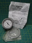 3.5" Sierra Compound Pressure Vacuum Gauge 6685-01-298-3788, SC3MID30CWRANAG. Fixed Price $100.00.