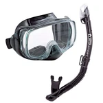 Tusa Imprex 3D Dry Black/black Adult Mask And Snorkel Combo (UC-3325P-BKBK). Fixed Price $59.20.
