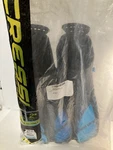 Cressi Fins Flippers Snorkeling Swimming Large 43-44USED Bkack & Blue. Fixed Price $28.95.