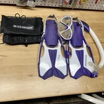 U.s. Divers Adult Small/medium Standard Comfortable Water-tight Fit Snorkel Set. Fixed Price $16.50.