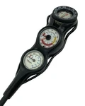 Promate Line 3 Gauge Console Scuba Dive Pressure, Depth, Compass Psi & Bar. Fixed Price $199.95.
