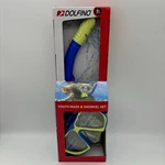 Dolfino Youth Mask & Snorkel Set, Blue Green Kids Summer Pool Swim Water New. Fixed Price $6.99.