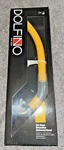 Dolfino Riva Streamline Easy-purge Scuba Snorkel Nib Yellow Color. Fixed Price $10.00.