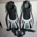 Us Divers Snorkel Set Fins And Mask Large. Fixed Price $32.95.