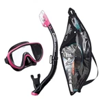 Tusa Adult Serene Hot Pink/black Mask/snorkel Combo (UC-1625PQB-HP). Fixed Price $52.80.