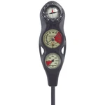 Scubapro 3-GAUGE In-line Dive Console W/ FS-1.5 Compass, Pgpsi Dgft. Fixed Price $339.00.