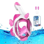 Kkdi Kids Snorkel Mask, Full Face For 4-16, Foldable Unicorn. Fixed Price $38.43.