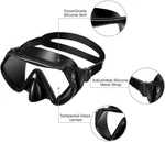 Adult Snorkel Set, Anti-fog Mask With Impact Resistant Panoramic Glass. Fixed Price $32.99.