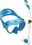 Cressi F1 Dive Mask Supernova Dry Snorkel Set Frameless Low Volume Wide View. Fixed Price $31.59.