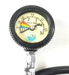 Aquatic 5000 Psi Spg Submersible Pressure Gauge Scuba Dive W Hose #4231. Fixed Price $64.00.
