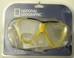 National Geographic Silicone Composite Tunny 6 Yellow Adult Snorkel Mask. Fixed Price $19.95.