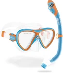 Snorkel Mask Breathing Tube Junior Blue Orange Cressi Ocean USK020100B Kits. Fixed Price $74.99.