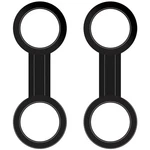 Sixqjzml 2 Pieces Scuba Diving Dive Snorkeling Silicone Mask Strap.... Fixed Price $10.52.