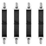 Vin Beauty 4 Pcs Adjustable Elastic Boot Straps Pant Leg Large, Black. Fixed Price $13.46.