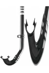Cressi Standard Bore Tube Snorkel For Adult Young Divers - Gringo Black. Fixed Price $22.99.