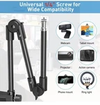 Kdd 21.7 Inch Desk Mount Webcam Stand New. Fixed Price $29.99.