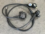 Scubapro MK19 Evo DIN300/G260 Carbon Black Tech Dive Regulator System + Spg. Fixed Price $925.00.