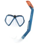Water Sun & Fun Snorkel Set Youth Swimming Accessory Blue Red Uv Protection. Fixed Price $12.99.