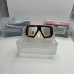 Oceanic Tempered Glass Scuba Diving Mask Goggles 3 Pairs - 2 Pink 1 Blue. Fixed Price $69.97.