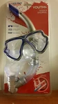 Dolfino Premier Blue Mask & Snorkel Set Youth 7+WMC10347BL (4E). Fixed Price $19.99.