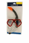Nautica Snorkeling Swimming Set, Youth Size, Black/orange, With Comfort Bite. Fixed Price $8.99.