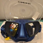 Cressi Atom Frameless Freediving Mask , Metal Blue/black.. Fixed Price $69.99.