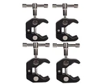 4PACK Super Clamp With 1/4 And 3/8 Thread For Photographycamera Monitor Plate Gl. Fixed Price $28.55.