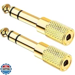 Jomley 1/4" To 3.5MM Adapter, Female Inch Headphone Jack. Fixed Price $20.00.